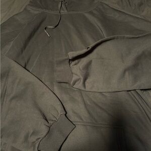Popflex black long cloud hoodie in L/XL